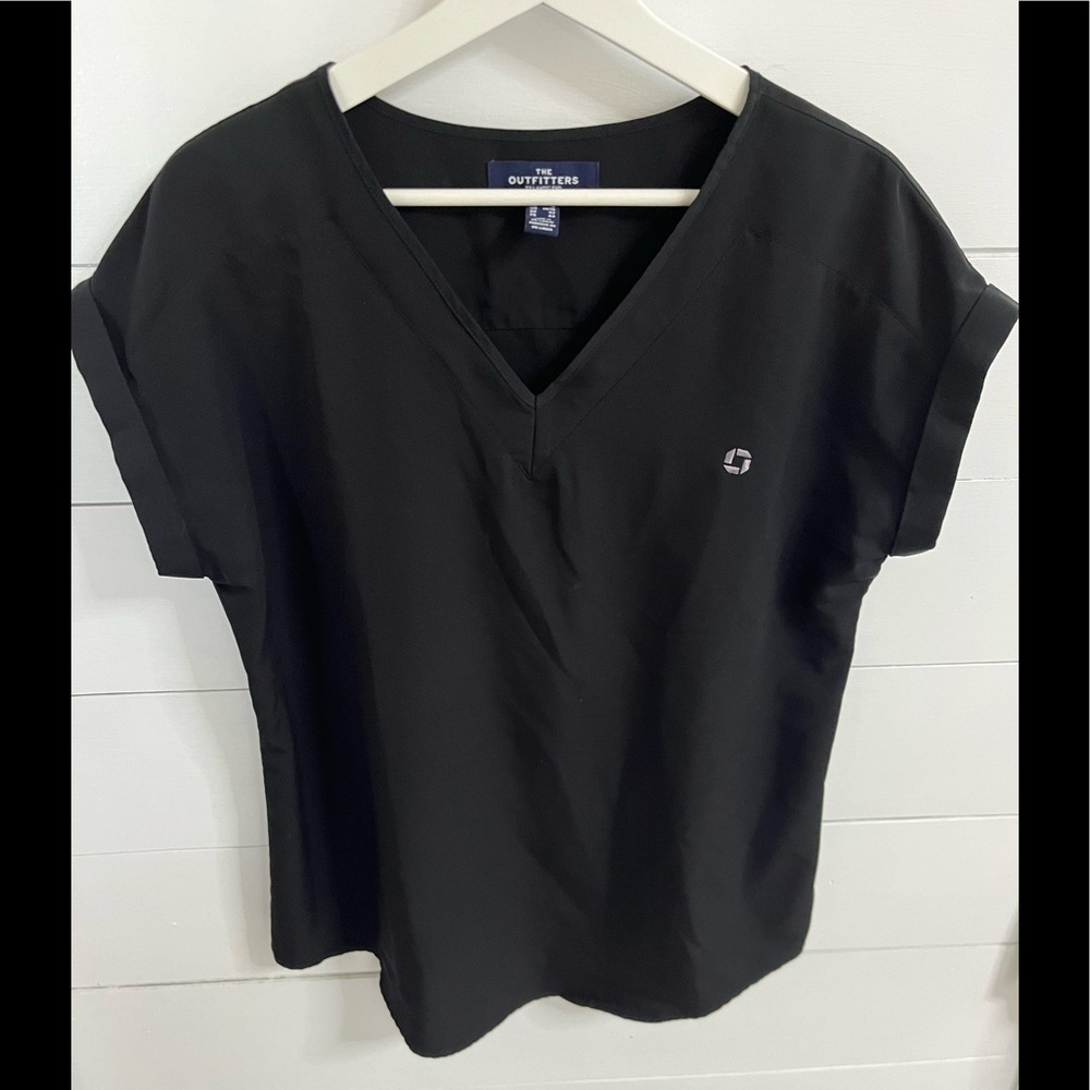 Crepe work shirt